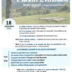 Journées européennes du patrimoine – Programme du dimanche 18 septembre 2022