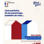 📌Élections municipales mars 2026 – Nouveau mode de scrutin pour les communes de – 1000 habitants